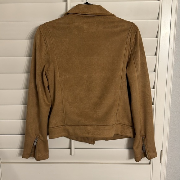 Old Navy tan faux jacket - Picture 5 of 7